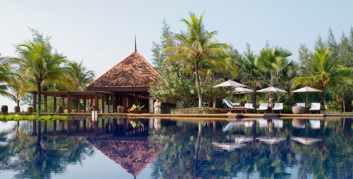 Tanjong Jara Resort, Terengganu - A Small Luxury Hotels Of The World Dungun Eksteriør billede The pool at the Four Seasons Resort